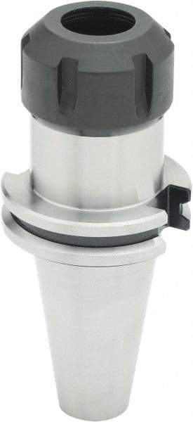 Parlec - 1mm to 13mm Capacity, 3.22" Projection, CAT40 Taper Shank, ER20 Collet Chuck - 5.91" OAL - Exact Industrial Supply