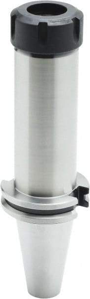 Parlec - 1mm to 16mm Capacity, 4" Projection, CAT40 Taper Shank, ER25 Collet Chuck - 6.69" OAL - Exact Industrial Supply