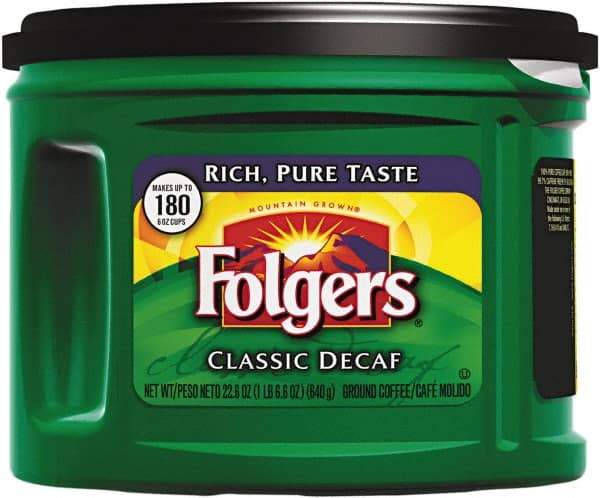 Folgers - Decaffeinated Coffee - Best Tool & Supply