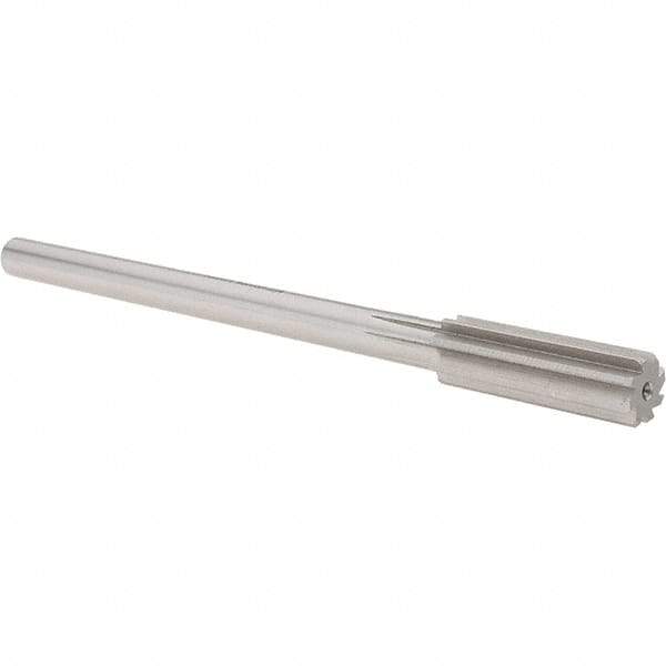 Alvord Polk - 0.612" High Speed Steel 8 Flute Chucking Reamer - Straight Flute, Straight Shank - Best Tool & Supply