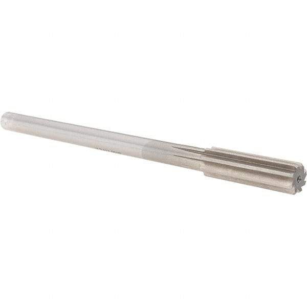 Alvord Polk - 0.575" High Speed Steel 8 Flute Chucking Reamer - Straight Flute, Straight Shank - Best Tool & Supply