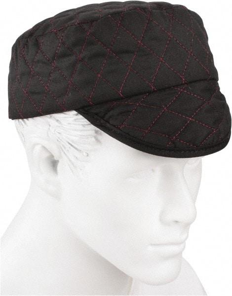 Jackson Safety - Size 6-7/8", General Purpose Shop Cap - Black Solid Pattern, Cotton - Best Tool & Supply