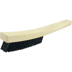 Plater's Brush, Nylon Fill, 4 × 19 Rows - Best Tool & Supply
