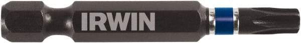 Irwin - T25 Torx Bit - 1/4" Hex Drive, 2" OAL - Best Tool & Supply