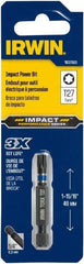 Irwin - T27 Torx Bit - 1/4" Hex Drive, 2" OAL - Best Tool & Supply