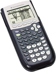 Texas Instruments - LCD Scientific Calculator - 3-3/8 x 7-1/2 Display Size, Black, Battery Powered, 10-1/2" Long x 7-1/2" Wide - Best Tool & Supply