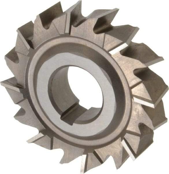 Keo - 3" Diam x 11/16" Width of Cut, 16 Teeth, High Speed Steel Side Milling Cutter - Staggered Teeth, Uncoated - Best Tool & Supply