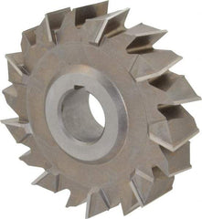 Keo - 4" Diam x 1" Width of Cut, 18 Teeth, High Speed Steel Side Milling Cutter - Staggered Teeth, Uncoated - Best Tool & Supply