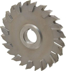 Keo - 5" Diam x 1/2" Width of Cut, 24 Teeth, High Speed Steel Side Milling Cutter - Staggered Teeth, Uncoated - Best Tool & Supply