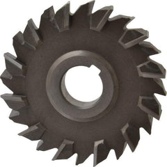 Keo - 5" Diam x 3/4" Width of Cut, 24 Teeth, High Speed Steel Side Milling Cutter - Staggered Teeth, Uncoated - Best Tool & Supply