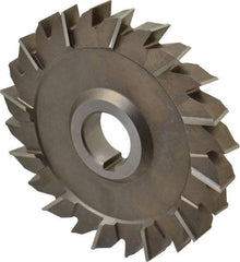 Keo - 6" Diam x 3/4" Width of Cut, 24 Teeth, High Speed Steel Side Milling Cutter - Staggered Teeth, Uncoated - Best Tool & Supply