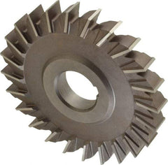 Keo - 4" Diam x 1/2" Width of Cut, 24 Teeth, High Speed Steel Side Milling Cutter - Straight Teeth, Uncoated - Best Tool & Supply