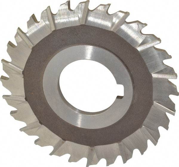 Keo - 3" Blade Diam x 1/8" Blade Thickness, 1" Hole, 28 Teeth, High Speed Steel Side Chip Saw - Staggered Tooth, Arbor Connection, Right Hand Cut, Uncoated - Best Tool & Supply