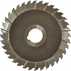 Keo - 5" Blade Diam x 1/8" Blade Thickness, 1" Hole, 36 Teeth, High Speed Steel Side Chip Saw - Staggered Tooth, Arbor Connection, Right Hand Cut, Uncoated - Best Tool & Supply