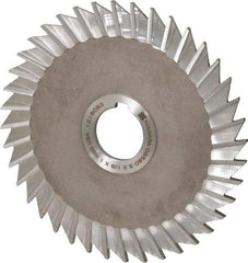 Keo - 5" Blade Diam x 1/8" Blade Thickness, 1" Hole, 40 Teeth, High Speed Steel Side Chip Saw - Straight Tooth, Arbor Connection, Right Hand Cut, Uncoated, with Keyway - Best Tool & Supply