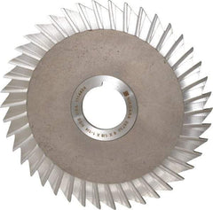 Keo - 6" Blade Diam x 1/8" Blade Thickness, 1-1/4" Hole, 42 Teeth, High Speed Steel Side Chip Saw - Straight Tooth, Arbor Connection, Right Hand Cut, Uncoated, with Keyway - Best Tool & Supply