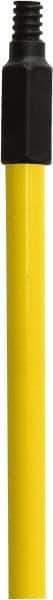 O-Cedar - 60 x 1" Fiberglass Squeegee Handle - Threaded Connection, Yellow - Best Tool & Supply