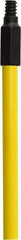 O-Cedar - 60 x 1" Fiberglass Squeegee Handle - Threaded Connection, Yellow - Best Tool & Supply