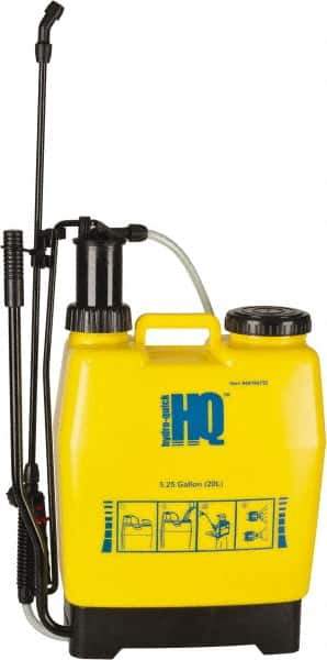 Value Collection - 20 L Garden Backpack Sprayer - Polyethylene Tank, Reinforced Hose - Best Tool & Supply