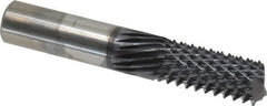 Onsrud - 1/2" Diam, 1-1/8" LOC, End Mill End, Solid Carbide Diamond Pattern Router Bit - Right Hand Cut, 3" OAL, 1/2" Shank Diam, Use on Composites - Best Tool & Supply