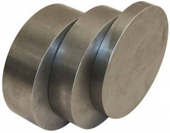 Value Collection - 5-1/2" Diam x 1/2" Long, 12L14 Steel Round Rod - Cold Finish, Mill, Steel - Best Tool & Supply