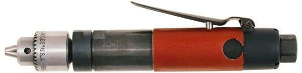 Ingersoll-Rand - 1/4" Keyed Chuck - Inline Handle, 1,900 RPM, 15 CFM, 0.25 hp, 90 psi - Best Tool & Supply