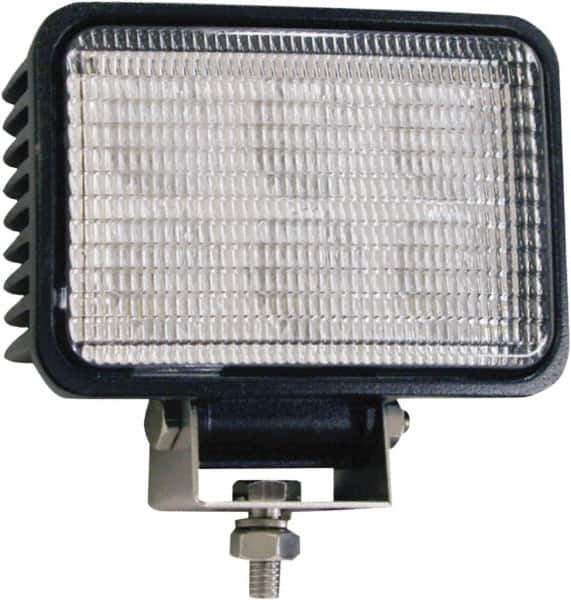 Buyers Products - 12 to 24 Volt, Clear Flood Beam Light - 1.5 Amps, 1,350 Lumens, 6 LED Lamp - Best Tool & Supply