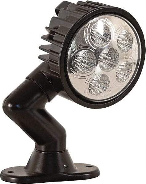 Buyers Products - 12 to 24 Volt, Clear LED Spotlight - 1.5 Amps, 1,350 Lumens, 6 LED Lamp - Best Tool & Supply