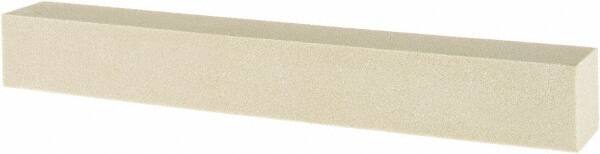 Tru-Maxx - 120 Grit Aluminum Oxide Square Polishing Stone - Fine Grade, 1" Wide x 8" Long x 1" Thick - Best Tool & Supply