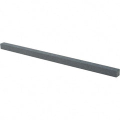 Tru-Maxx - 220 Grit Silicon Carbide Square Polishing Stone - Very Fine Grade, 1/4" Wide x 6" Long x 1/4" Thick - Best Tool & Supply