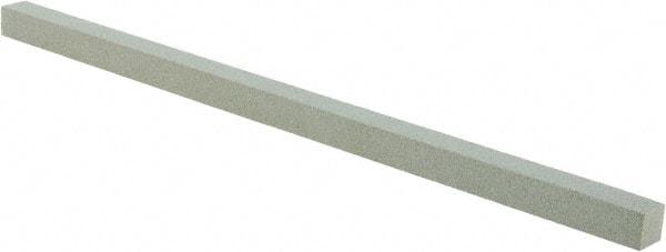 Tru-Maxx - 320 Grit Silicon Carbide Square Polishing Stone - Extra Fine Grade, 1/4" Wide x 6" Long x 1/4" Thick - Best Tool & Supply