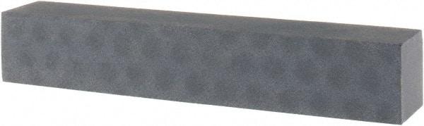 Tru-Maxx - 320 Grit Silicon Carbide Square Polishing Stone - Extra Fine Grade, 1" Wide x 6" Long x 1" Thick - Best Tool & Supply