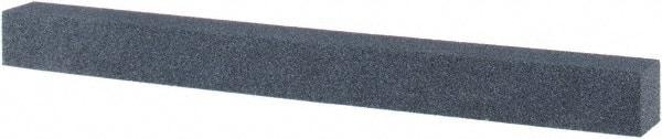 Tru-Maxx - 150 Grit Silicon Carbide Square Polishing Stone - Very Fine Grade, 1/2" Wide x 6" Long x 1/2" Thick - Best Tool & Supply