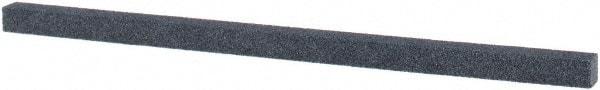 Tru-Maxx - 120 Grit Silicon Carbide Square Polishing Stone - Fine Grade, 1/4" Wide x 6" Long x 1/4" Thick - Best Tool & Supply