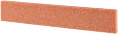 Tru-Maxx - 80 Grit Aluminum Oxide Rectangular Roughing Stone - Medium Grade, 1" Wide x 6" Long x 1/4" Thick - Best Tool & Supply