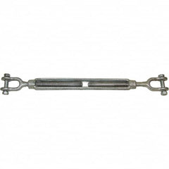 CM - 15,200 Lb Load Limit, 1-1/4" Thread Diam, 18" Take Up, Forged Steel Turnbuckle Body Turnbuckle - Best Tool & Supply