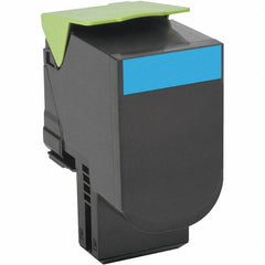 Lexmark - Cyan Toner Cartridge - Use with Lexmark CX510DE, CX510DHE, CX510DTHE - Best Tool & Supply