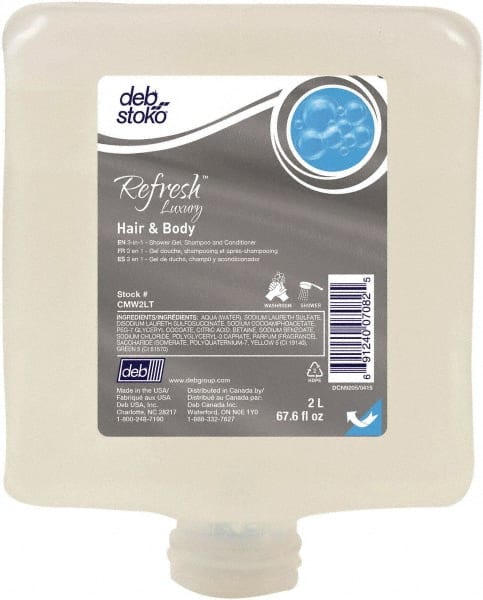 Shampoo & Body Wash; Type: Hand & Body Wash; Container Type: Dispenser Refill; Scent: Light Fragrance; For Use With: RSH2LDP; Description: Refresh ™ Luxury H&B 3-in-1; Description: Refresh ™ Luxury H&B 3-in-1; Product Type: Hand & Body Wash