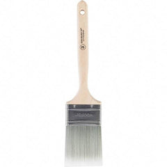 Wooster Brush - 2-1/2" Flat Polyester Sash Brush - 2-15/16" Bristle Length, 7-1/2" Wood Handle - Best Tool & Supply