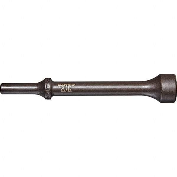 Mayhew - 1" Head Width, 6" OAL, Pneumatic Hammer - Round Drive, Round Shank, Steel - Best Tool & Supply