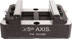 5th Axis - 150mm Jaw Width, 89mm High x 250mm Long x 150mm Wide Vise - For Use with 5 Axis Workholding Systems - Best Tool & Supply