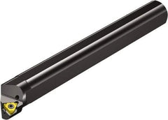 Sandvik Coromant - Internal/External Thread, Right Hand Cut, 1-1/2" Shank Width x 35mm Shank Height Indexable Threading Toolholder - 15" OAL, 266RL-22 Insert Compatibility, 266RKF Toolholder, Series CoroThread 266 - Best Tool & Supply