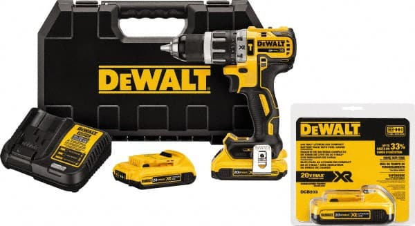 DeWALT - 20V 1/2" Chuck Cordless Hammer Drill - Best Tool & Supply