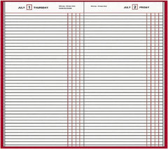 AT-A-GLANCE - 210 Sheet, 7-11/16 x 12-1/8", Composition Book - Red - Best Tool & Supply