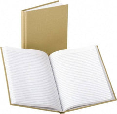 Boorum & Pease - 96 Sheet, 5-7/8 x 9", Memo Book (Side Bound) - Tan - Best Tool & Supply