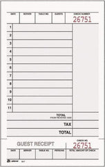 Adams Business Forms - 250 Sheet, 7-1/4 x 4-1/4", Guest Book - White - Best Tool & Supply