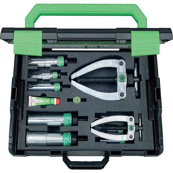 KUKKO - 1 Piece, 3/16 to 2-3/4" Spread, Blind Hole Puller Set - 1 Jaws, 5-1/4" Reach - Best Tool & Supply