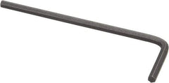 Paramount - 2mm Hex, Short Arm, Hex Key - 1-29/32" OAL, Metric System of Measurement - Best Tool & Supply