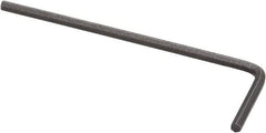 Paramount - 1/16" Hex, Short Arm, Hex Key - 1-51/64" OAL, Inch System of Measurement - Best Tool & Supply