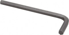 Paramount - 5/32" Hex, Short Arm, Hex Key - 2-1/2" OAL, Inch System of Measurement - Best Tool & Supply